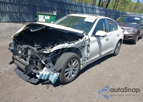 2017 Infiniti Q50 2.0T Premium from USA, damaged, VIN JN1CV7AR0HM680977